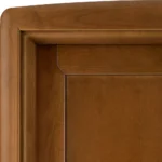 Alder stained dark walnut wood