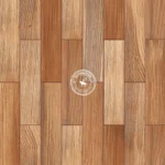 Wooden flooring with matte finish