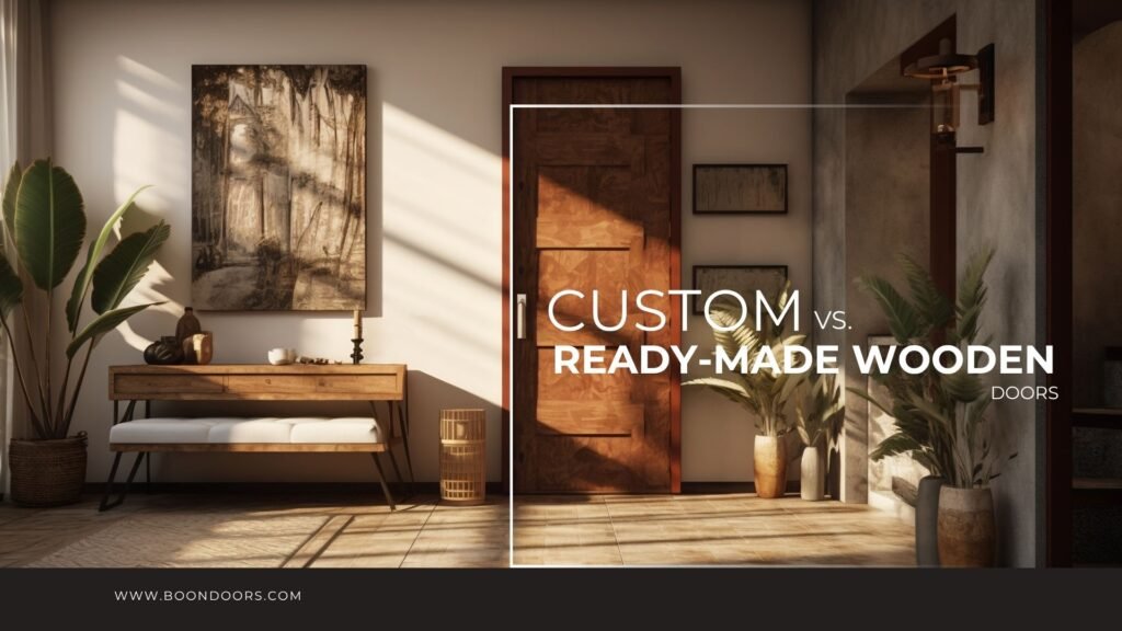 Custom vs. Ready-Made Wooden Doors