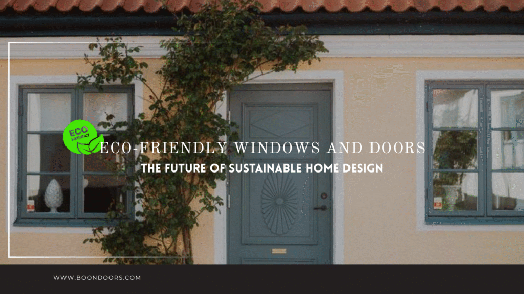 Eco-Friendly Windows and Doors.
