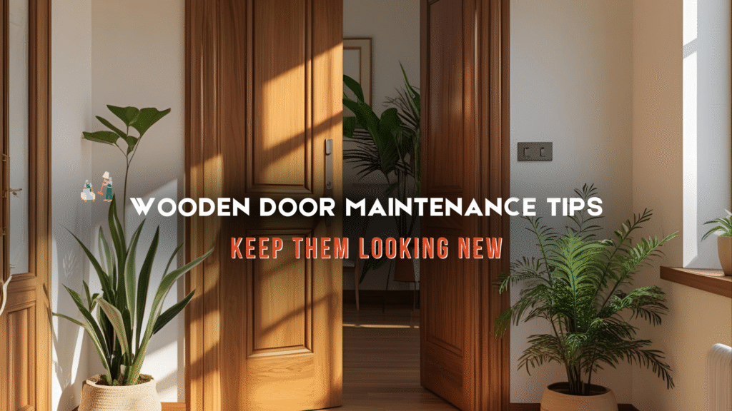 Wooden Door Maintenance Tips