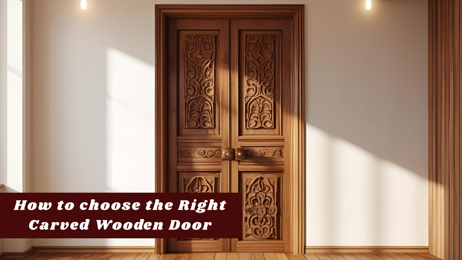 How to choose the Right Carved Wooden Door
