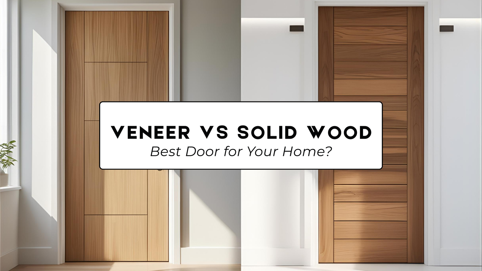 Veneer vs Solid Wood Best Door for Your Home