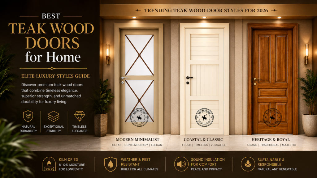 teak wood doors for home