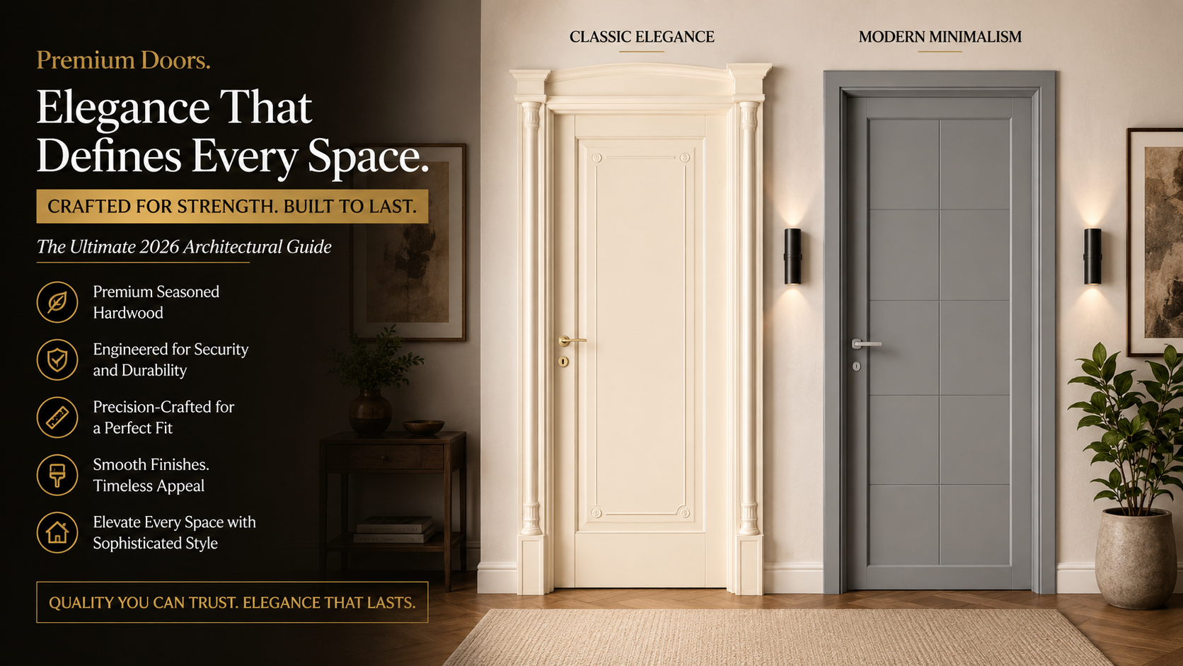 Best Oak Wood Doors in India
