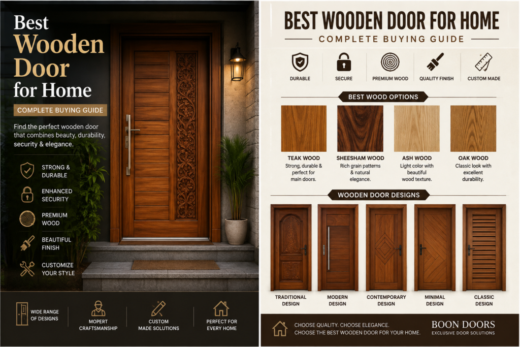 best wooden door for home