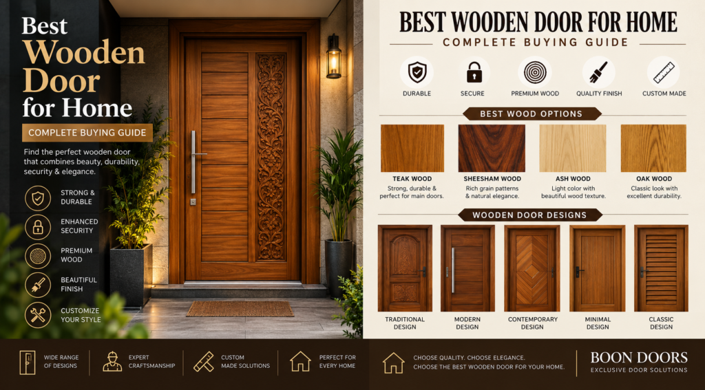 best wooden door for home