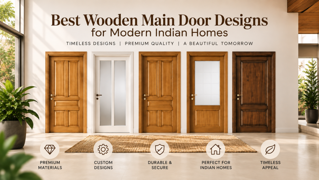 best wooden main doors designs